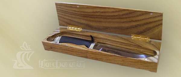 Футляр арт-03 с ножом( подарочный)